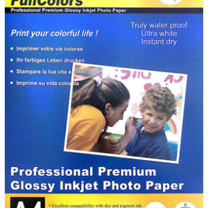 Full Color Glossy Inkjet A4 Photo Paper